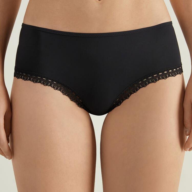 Calzoncillos negros para mujer lindos 