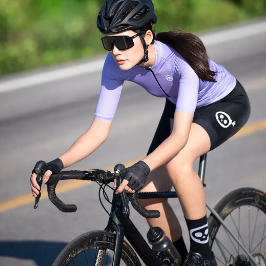 Maillots de ciclismo suaves para mujer